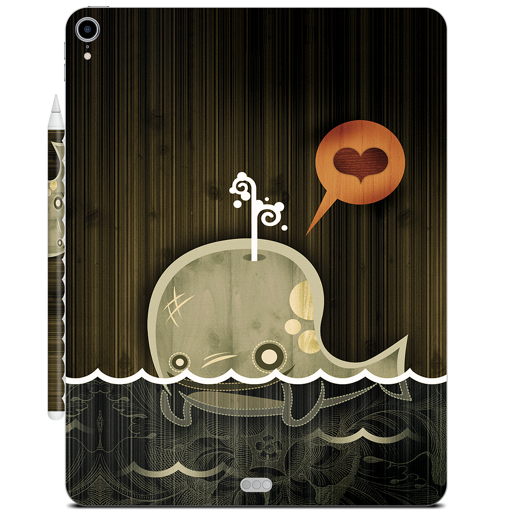 The Enamored Whale iPad Skin
