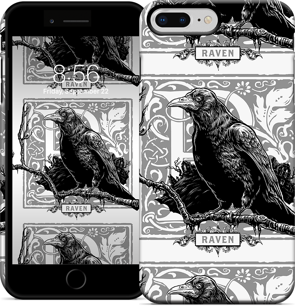 R Is For Raven iPhone Case