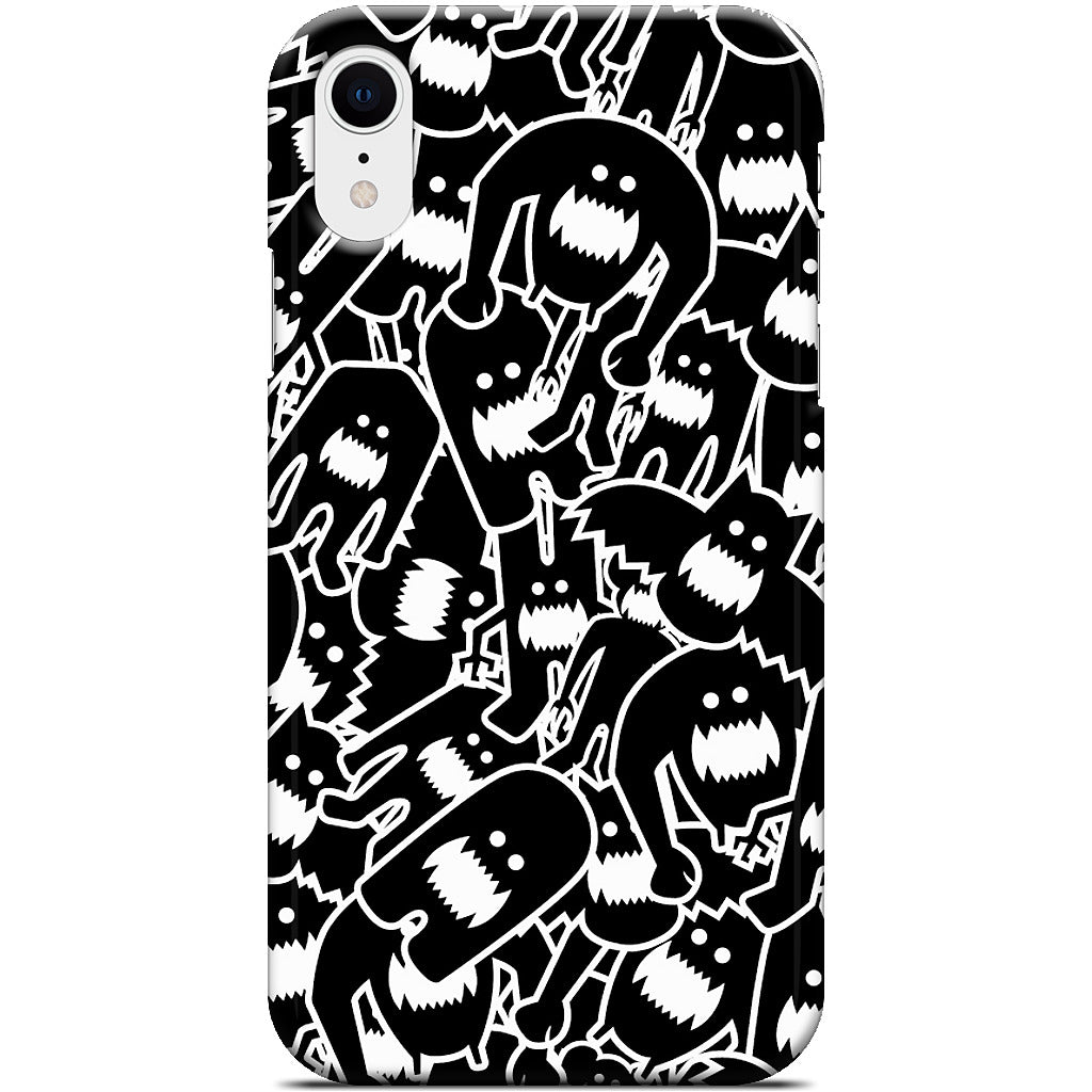 Monster Collage 2 iPhone Case