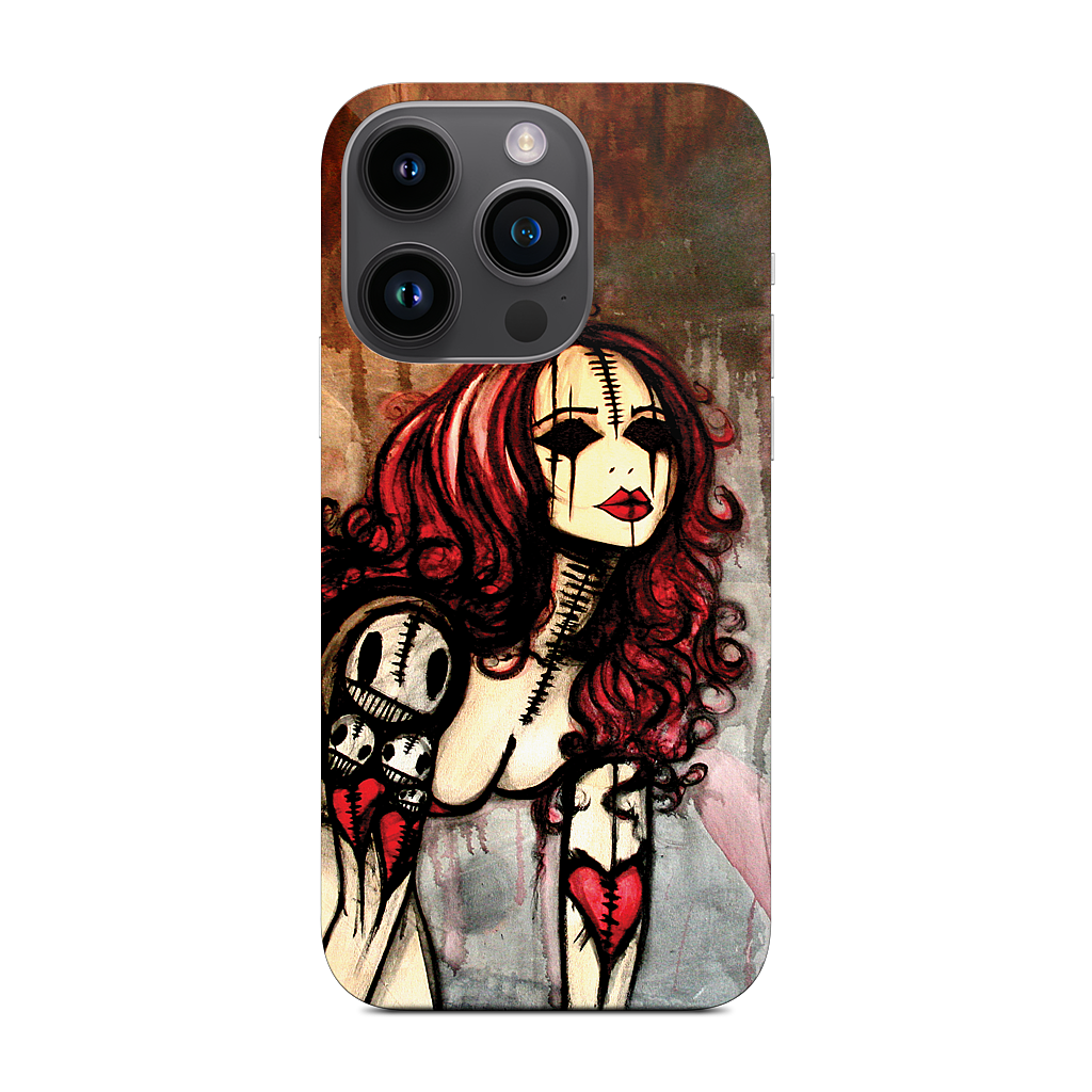 Devil Woman iPhone Skin