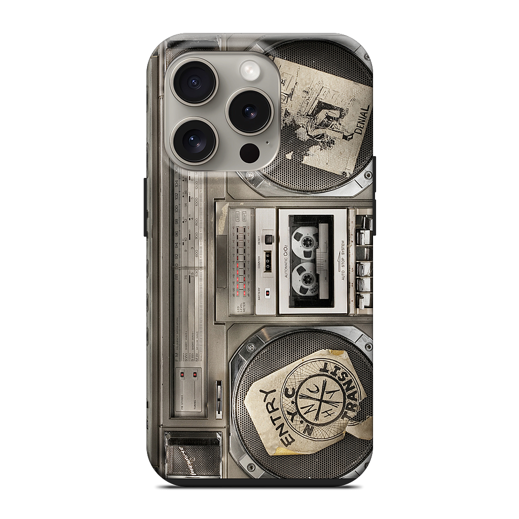 Boombox II iPhone Case