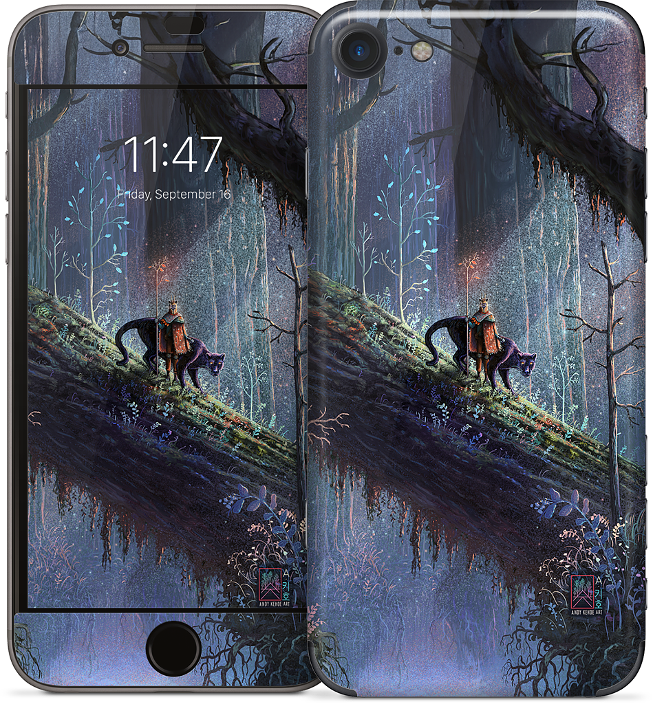 Emerging from the Deepness iPhone Skin