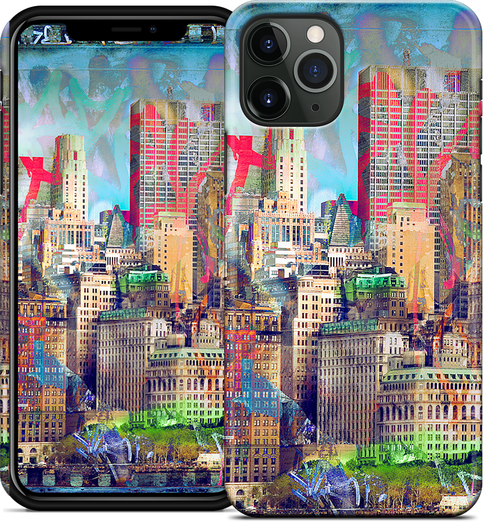 Graffiti Skyline iPhone Case