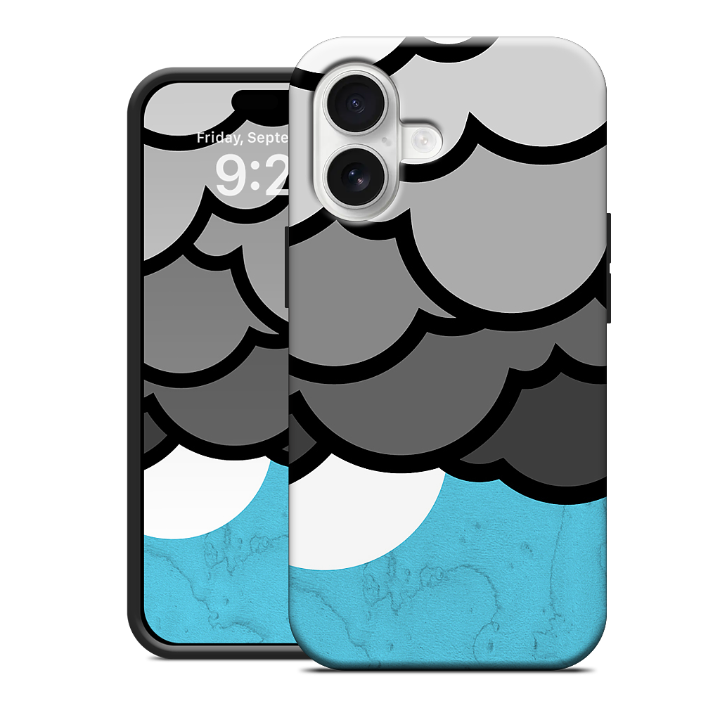 Morning Blues iPhone Case
