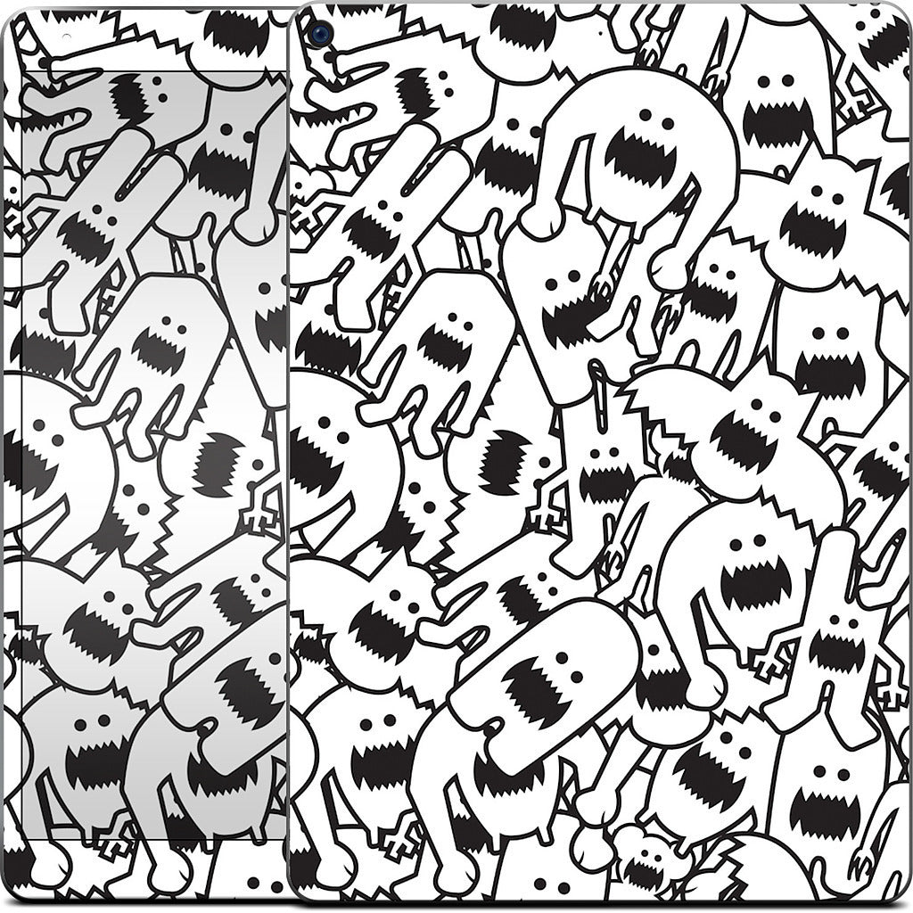 Monster Collage iPad Skin