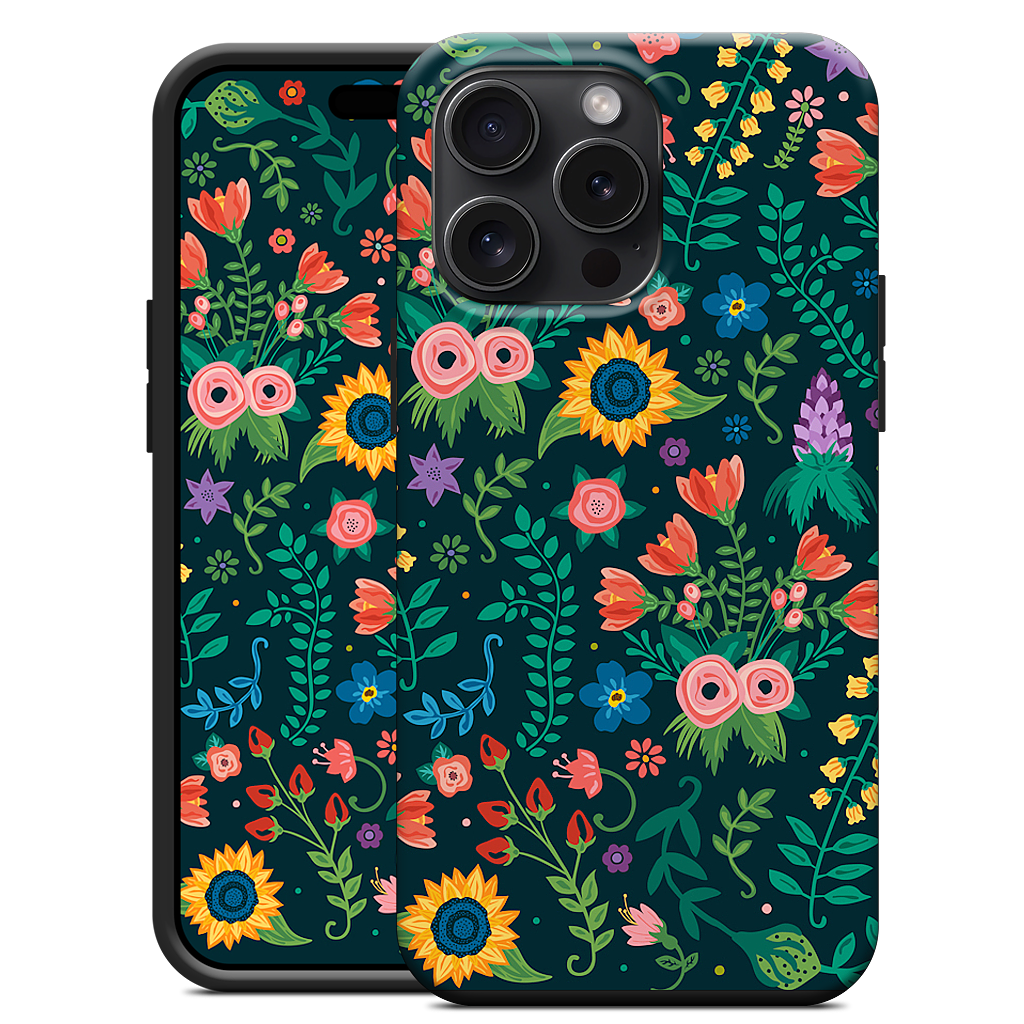 Floral Heart iPhone Case