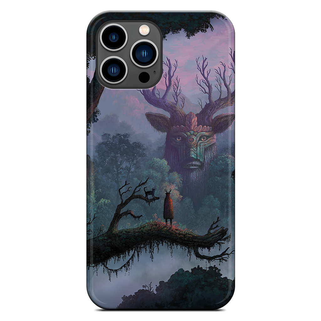Face of the Ancient iPhone Case