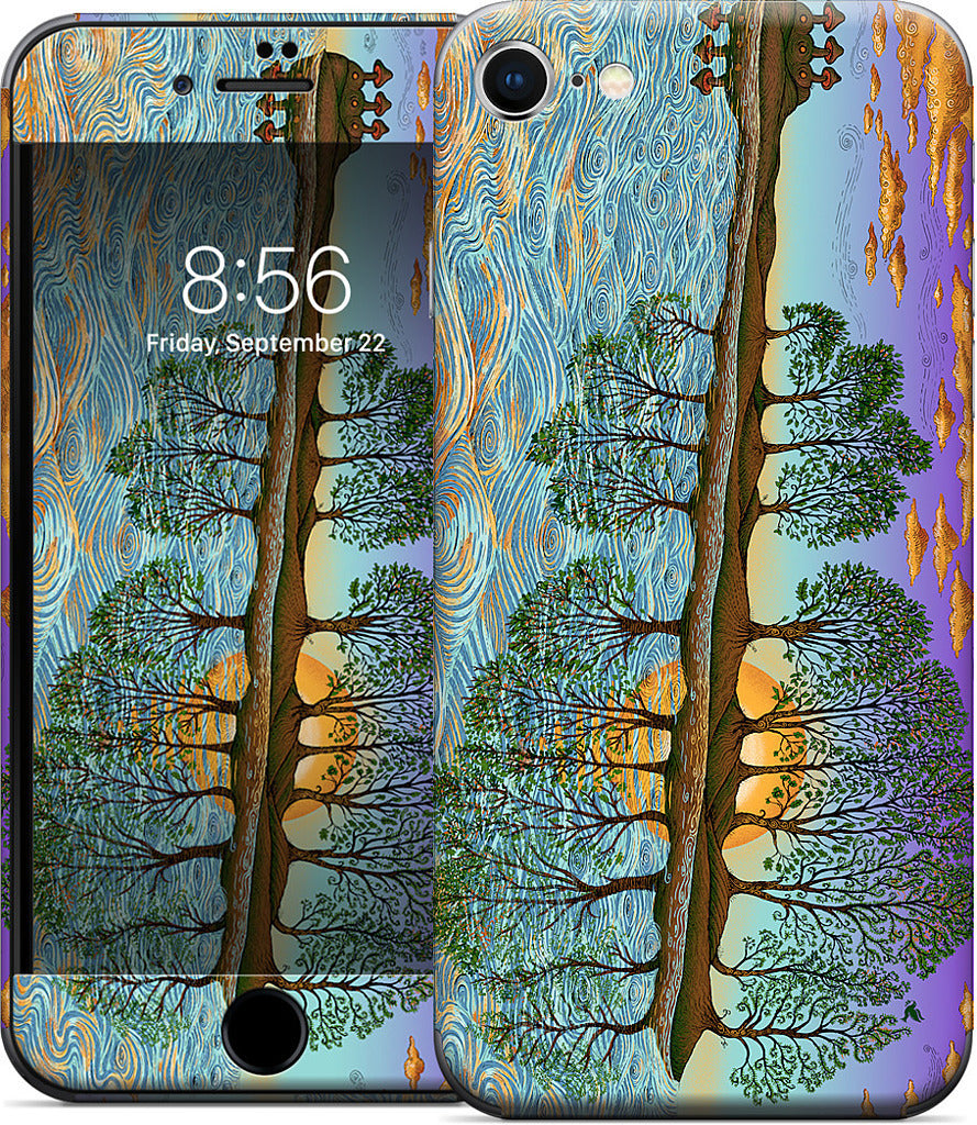 Guitar In Sea Major iPhone Skin