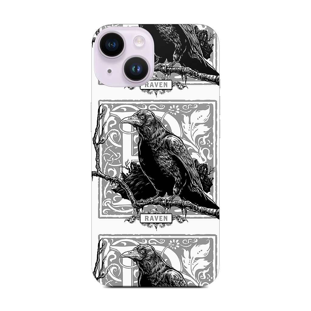 R Is For Raven iPhone Skin