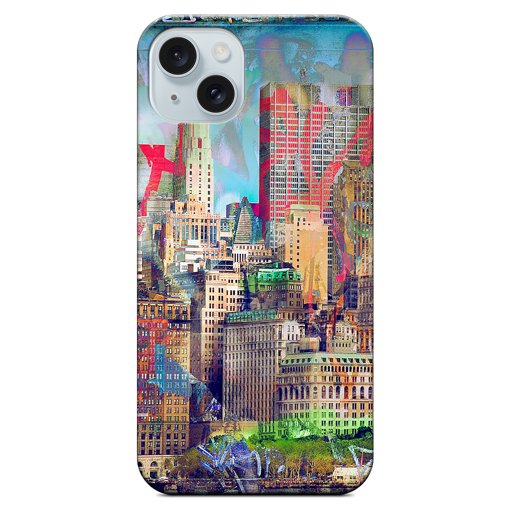 Graffiti Skyline iPhone Case