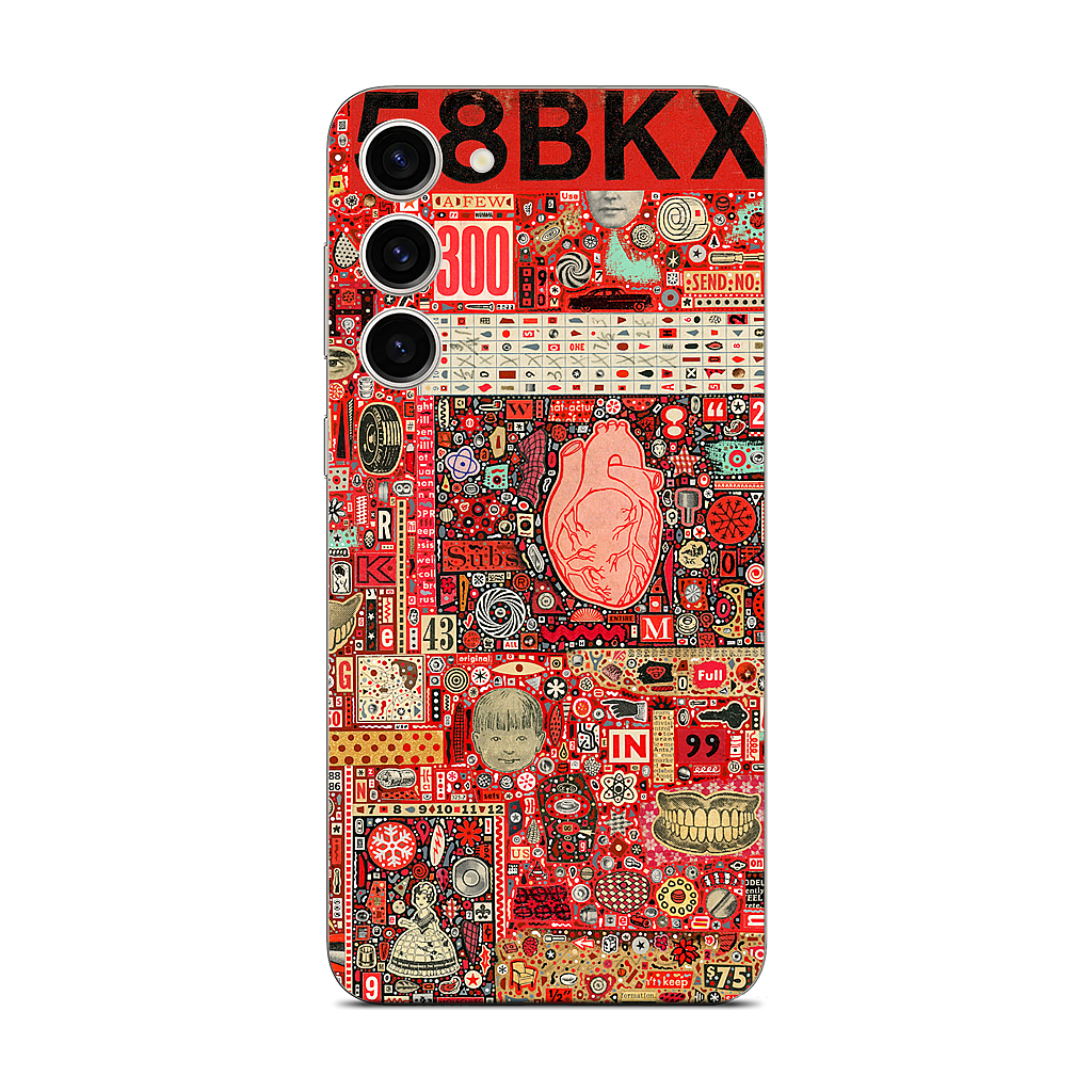 Big Numbers - Heart and Teeth Samsung Skin