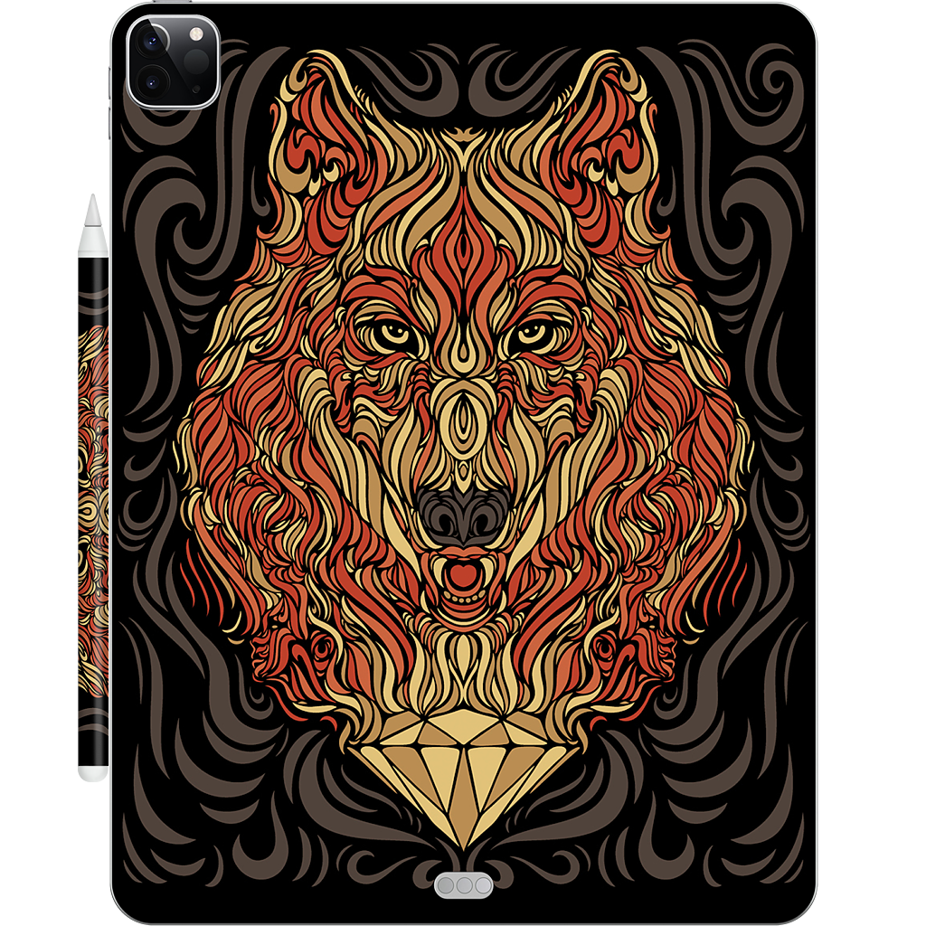 The Lone Wolf iPad Skin