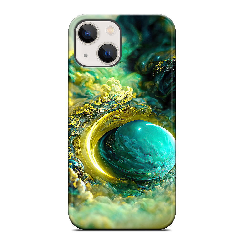 Planetary Accretion iPhone Case