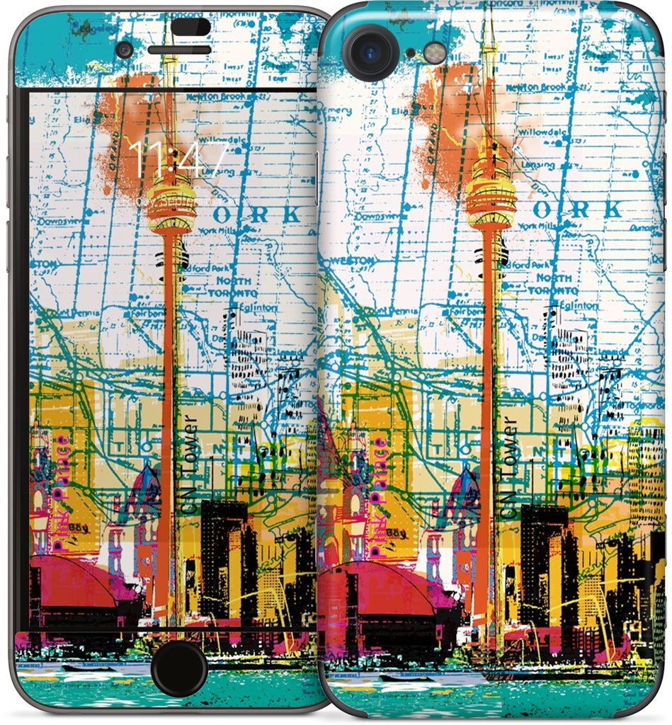 Toronto Skyline iPhone Skin