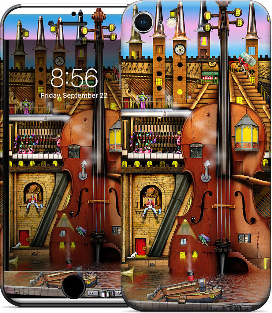 Music Castle iPhone Skin