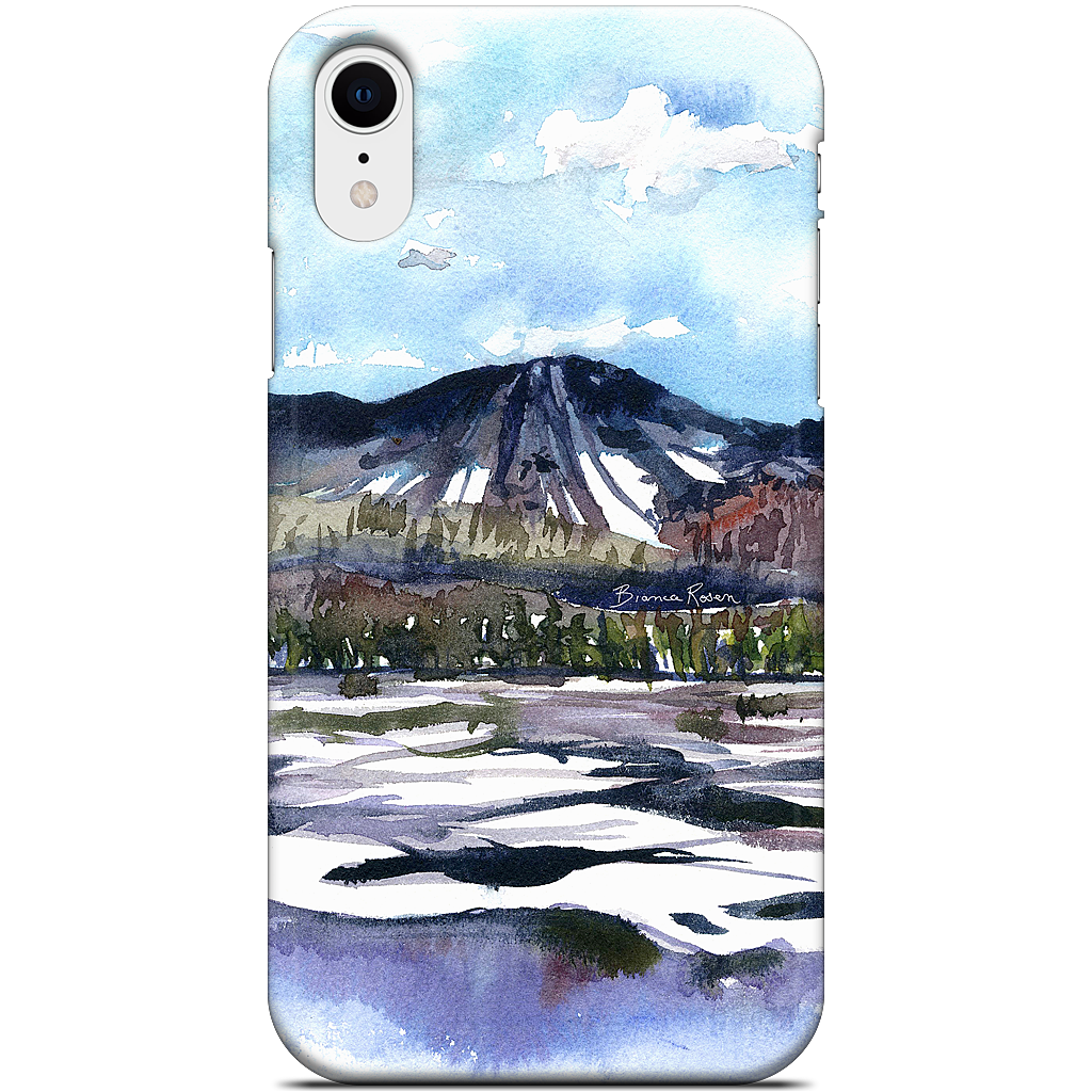 Ski Mountain iPhone Case