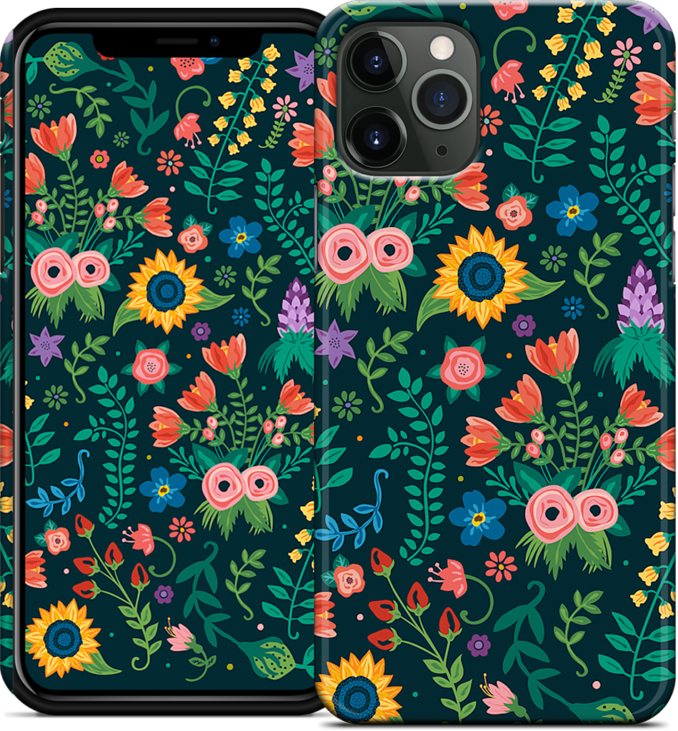 Floral Heart iPhone Case