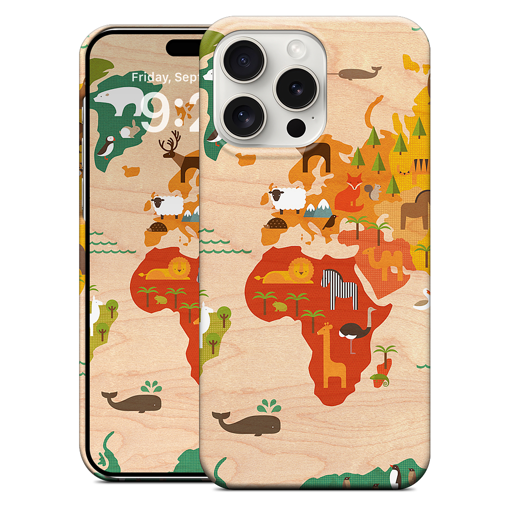My World iPhone Case