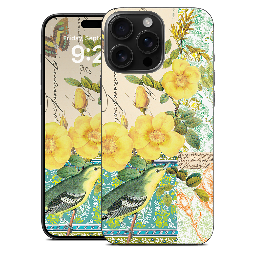 Yellow Bird iPhone Skin