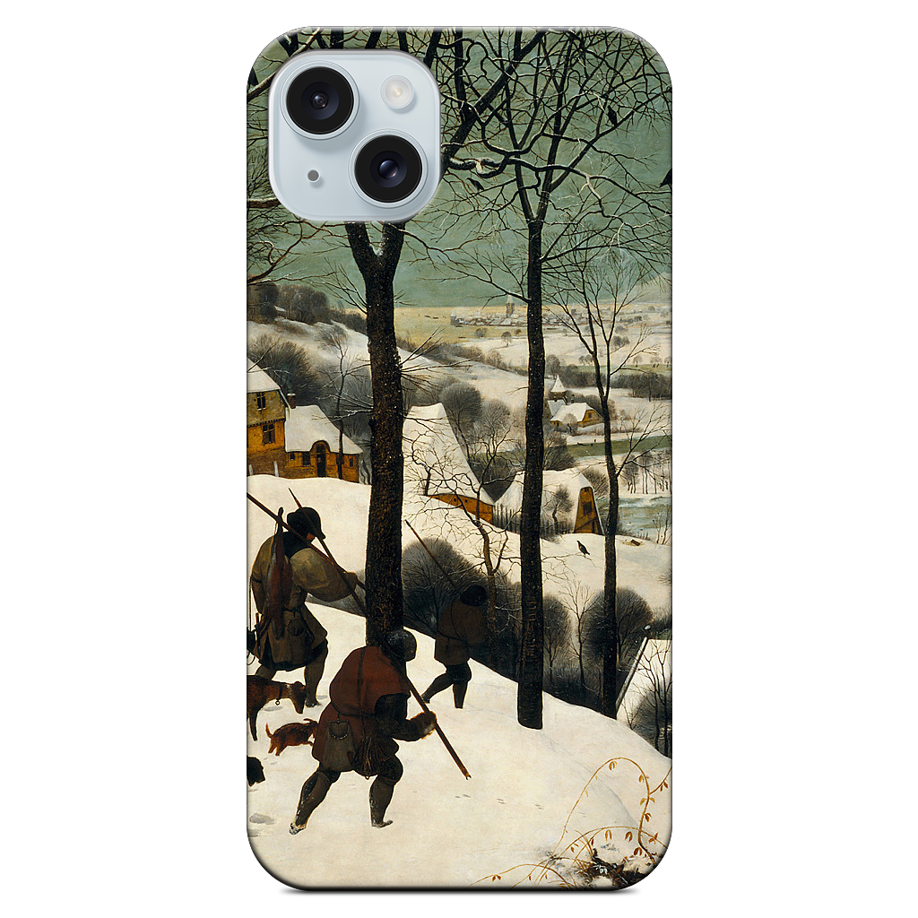Hunters in the Snow iPhone Case