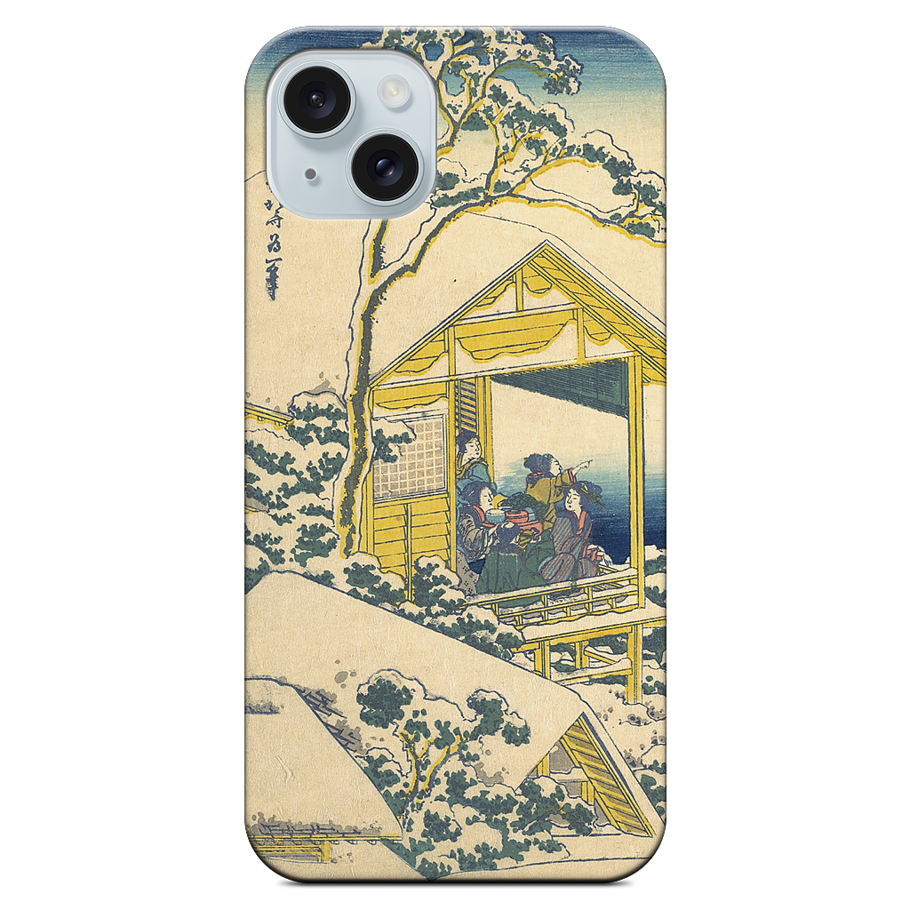 Morning After the Snow at Koishikawa in Edo (Koishikawa yuki no ashita) iPhone Case