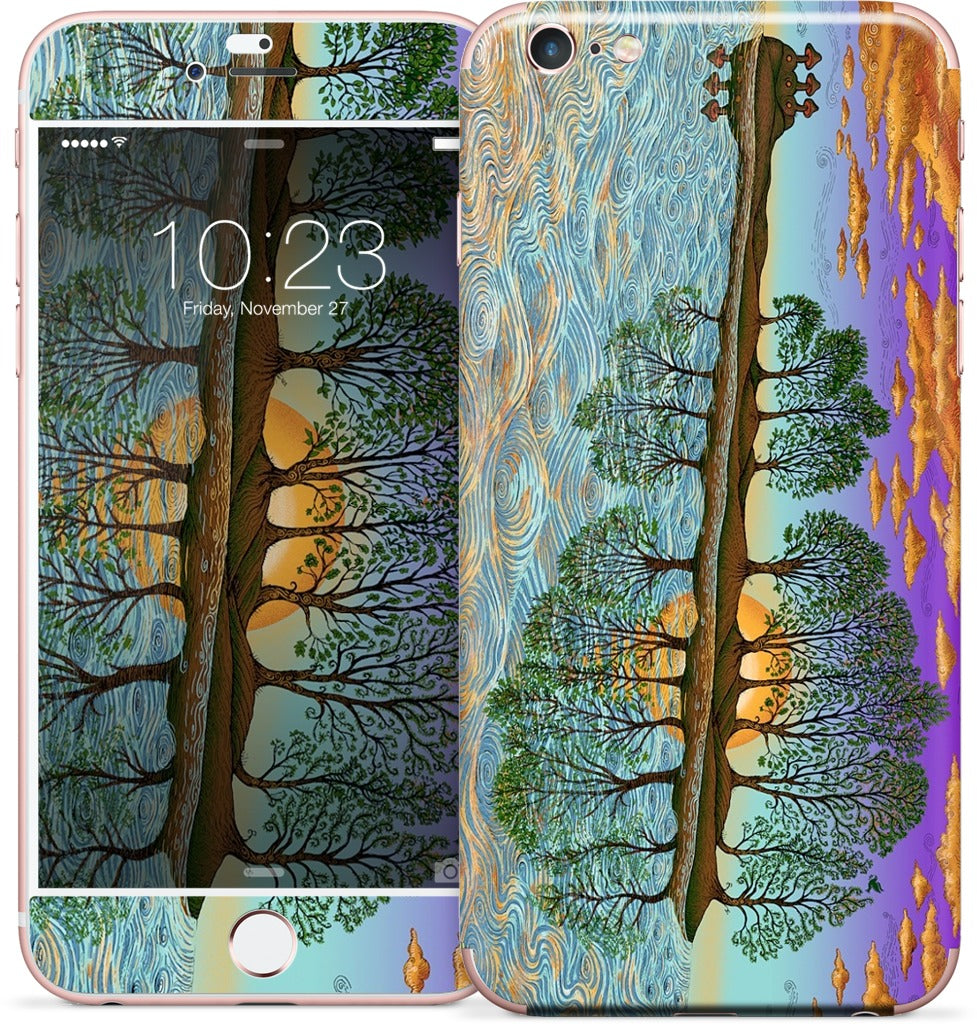 Guitar In Sea Major iPhone Skin