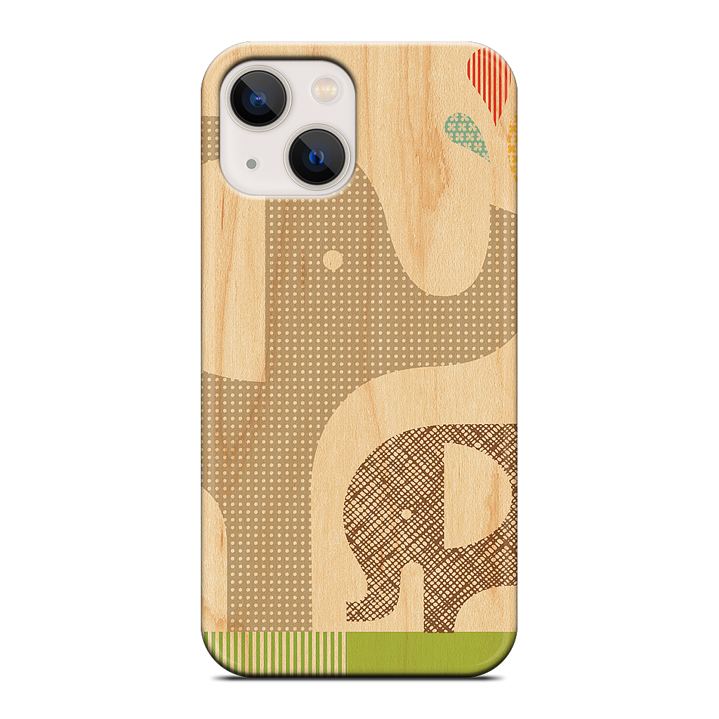 Elephant with Calf iPhone Case