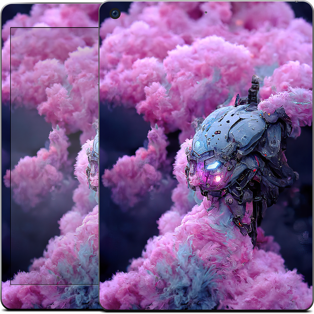 Cotton Candy Mechs iPad Skin