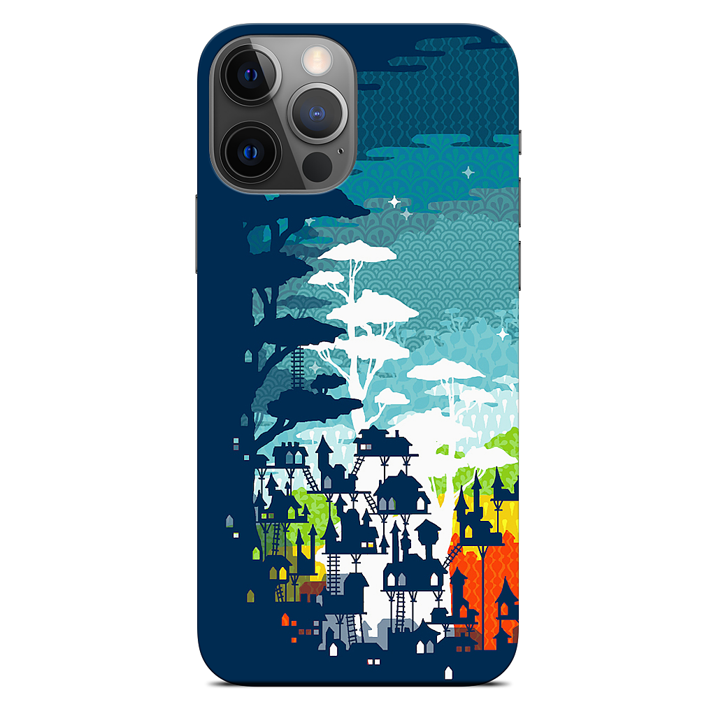 Rainforest City iPhone Skin