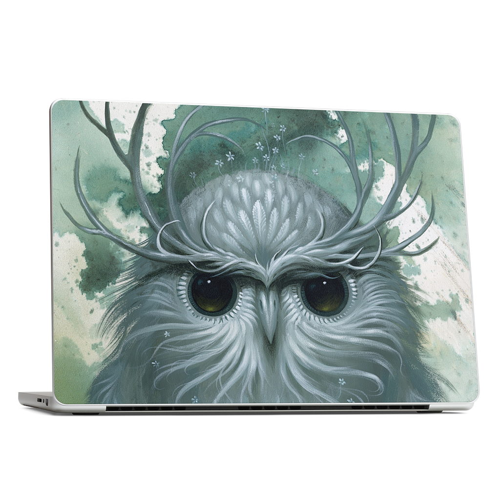 Snow Owl MacBook Skin