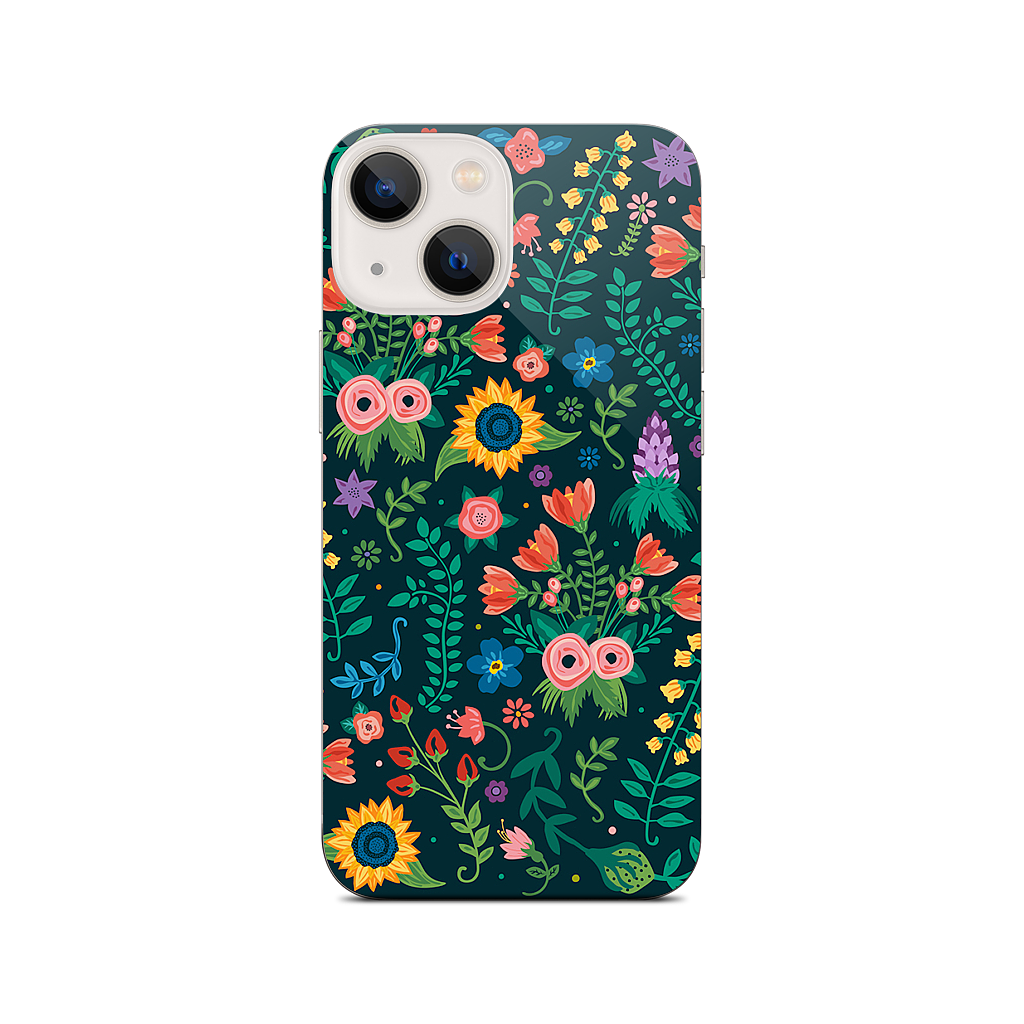 Floral Heart iPhone Skin