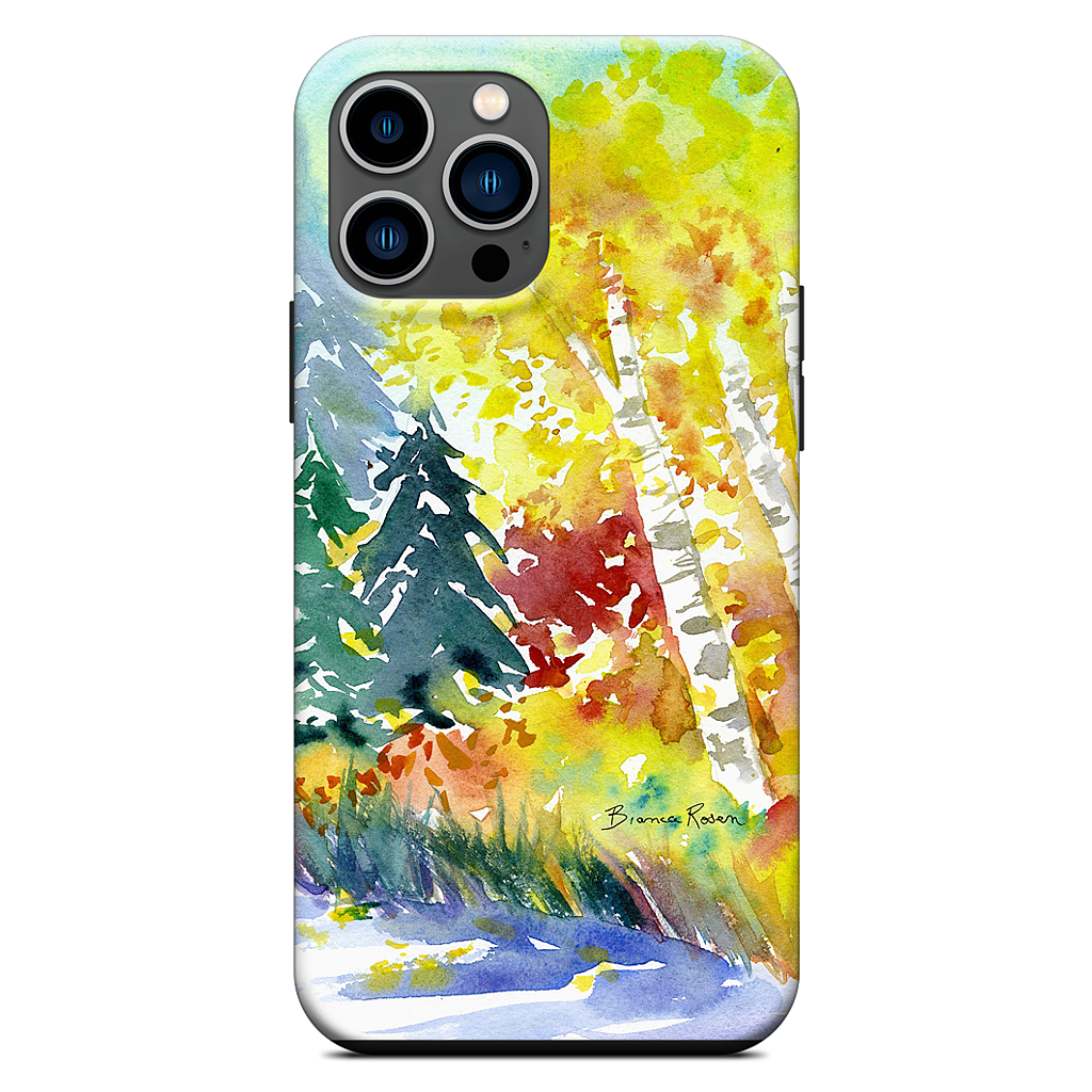 Fall Trees iPhone Case