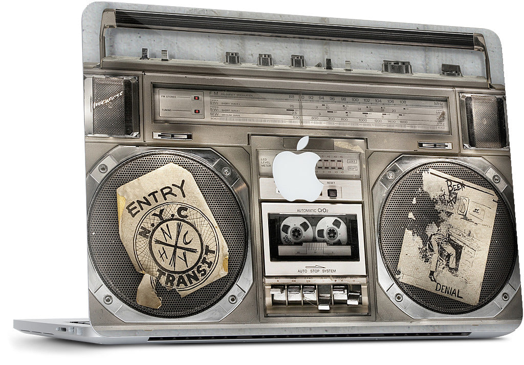 Boombox II MacBook Skin