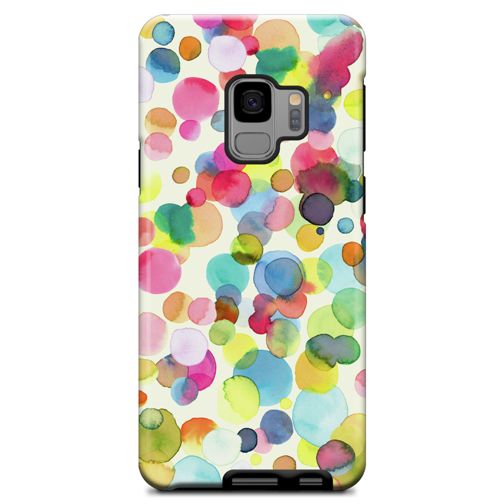 Watercolor Colorful Drops Samsung Case