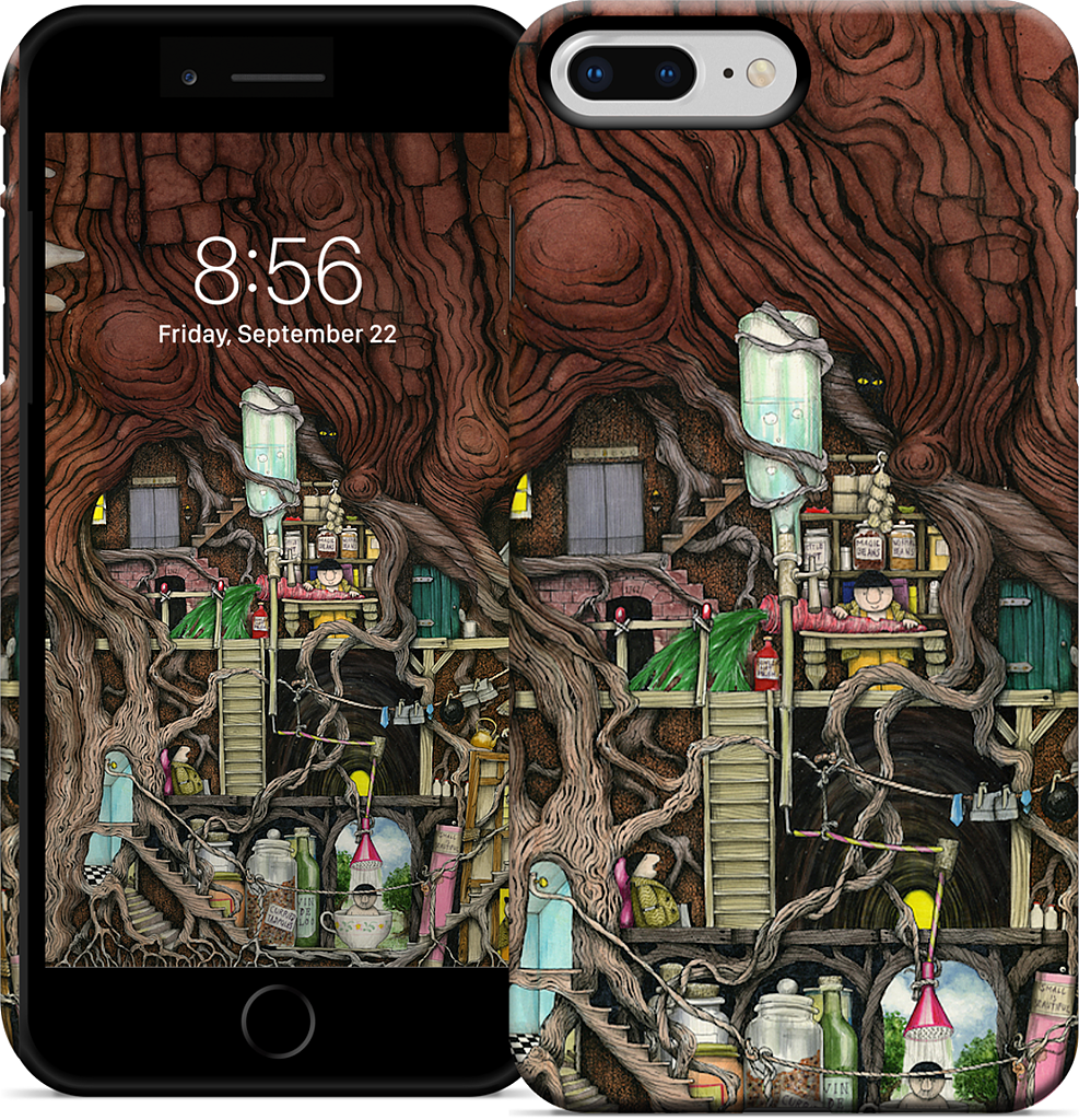 Back 2 Your Roots iPhone Case