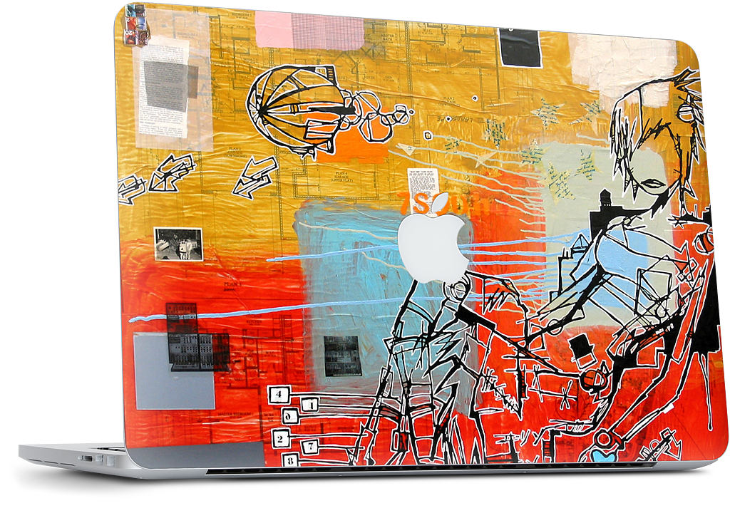 Blimp Girl MacBook Skin