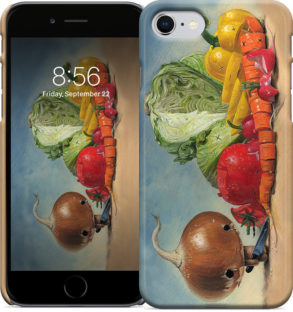 Slice and Dice iPhone Case