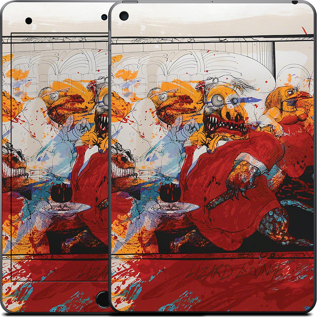 Lizard Lounge iPad Skin