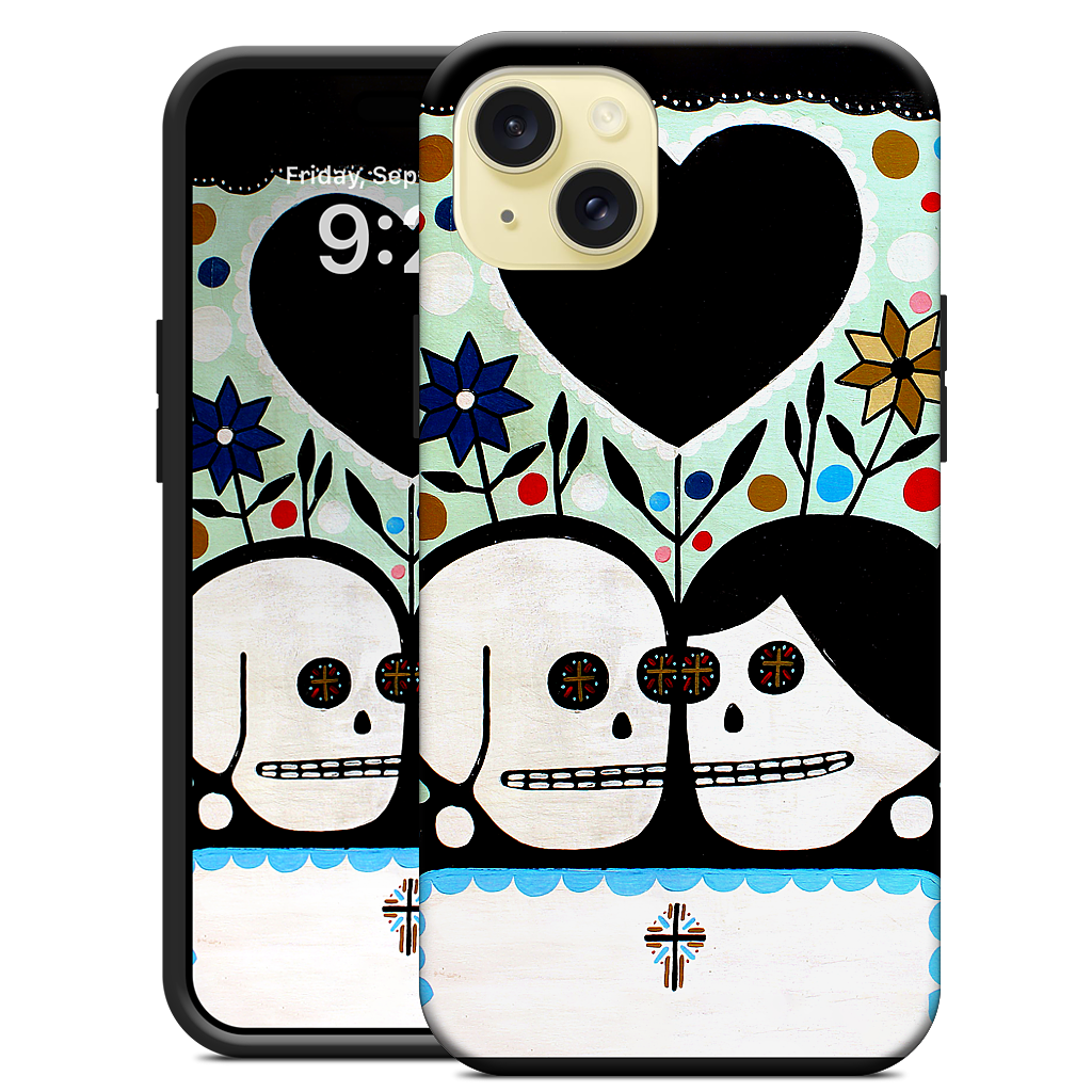 In The Garden With My Love iPhone Case