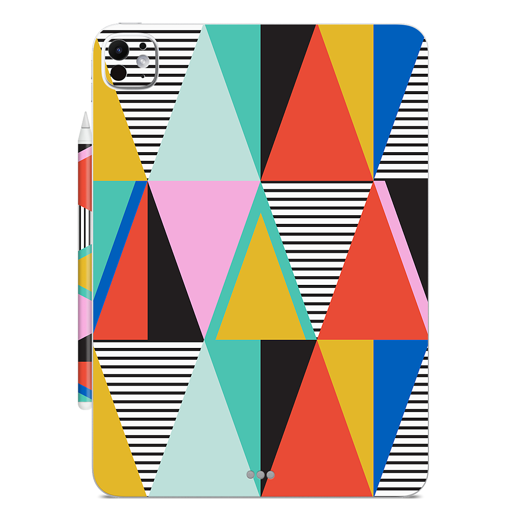 Graphic Triangles iPad Skin