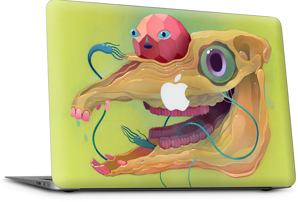 Horse Skull MacBook Skin