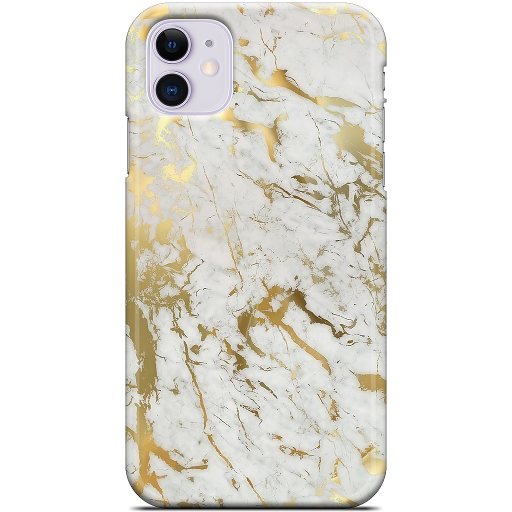 Gold Marble iPhone Case