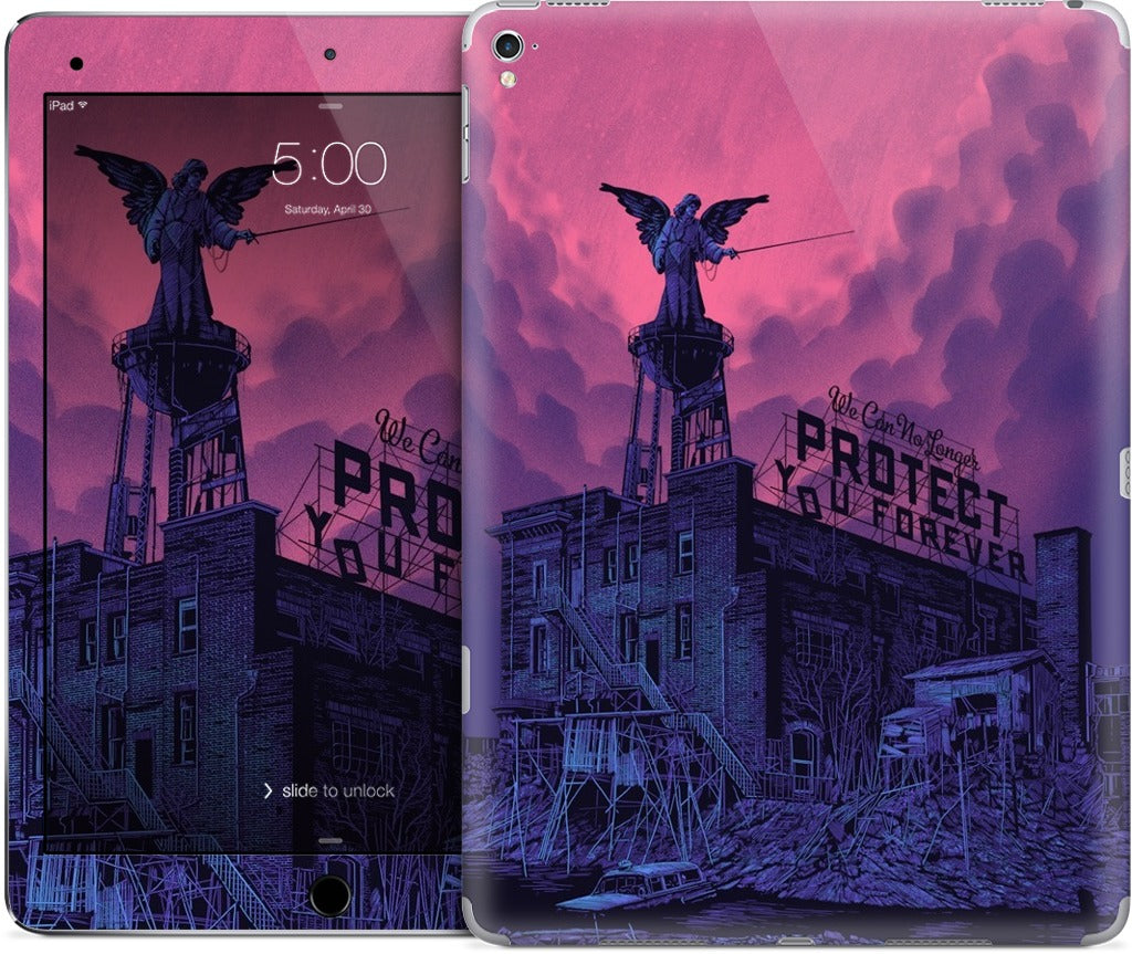 We Can No Longer Protect You iPad Skin