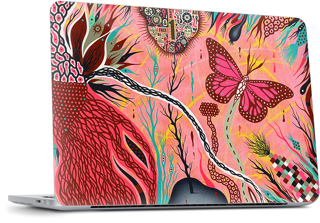 The Pink Opaque MacBook Skin