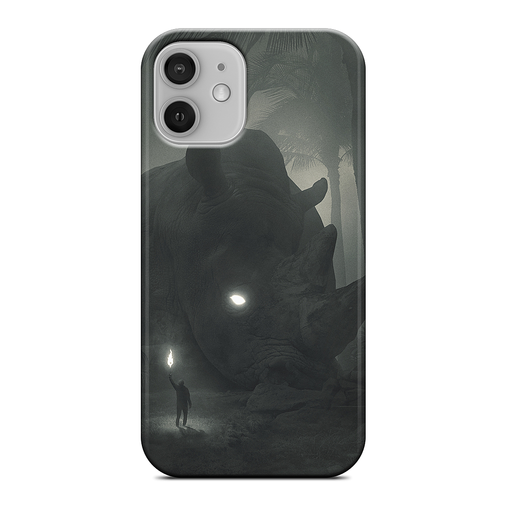 Face of Fear iPhone Case