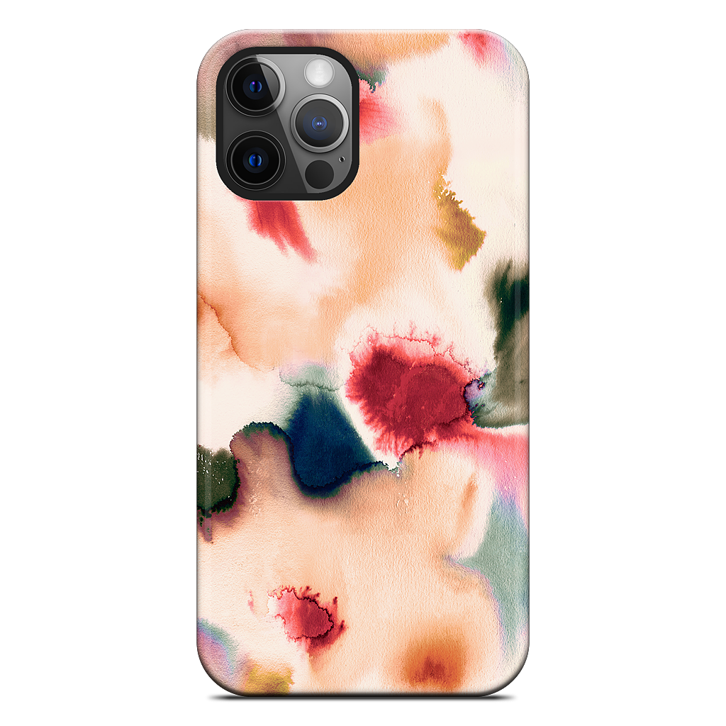 Abstract Watercolor (Mineral) iPhone Case