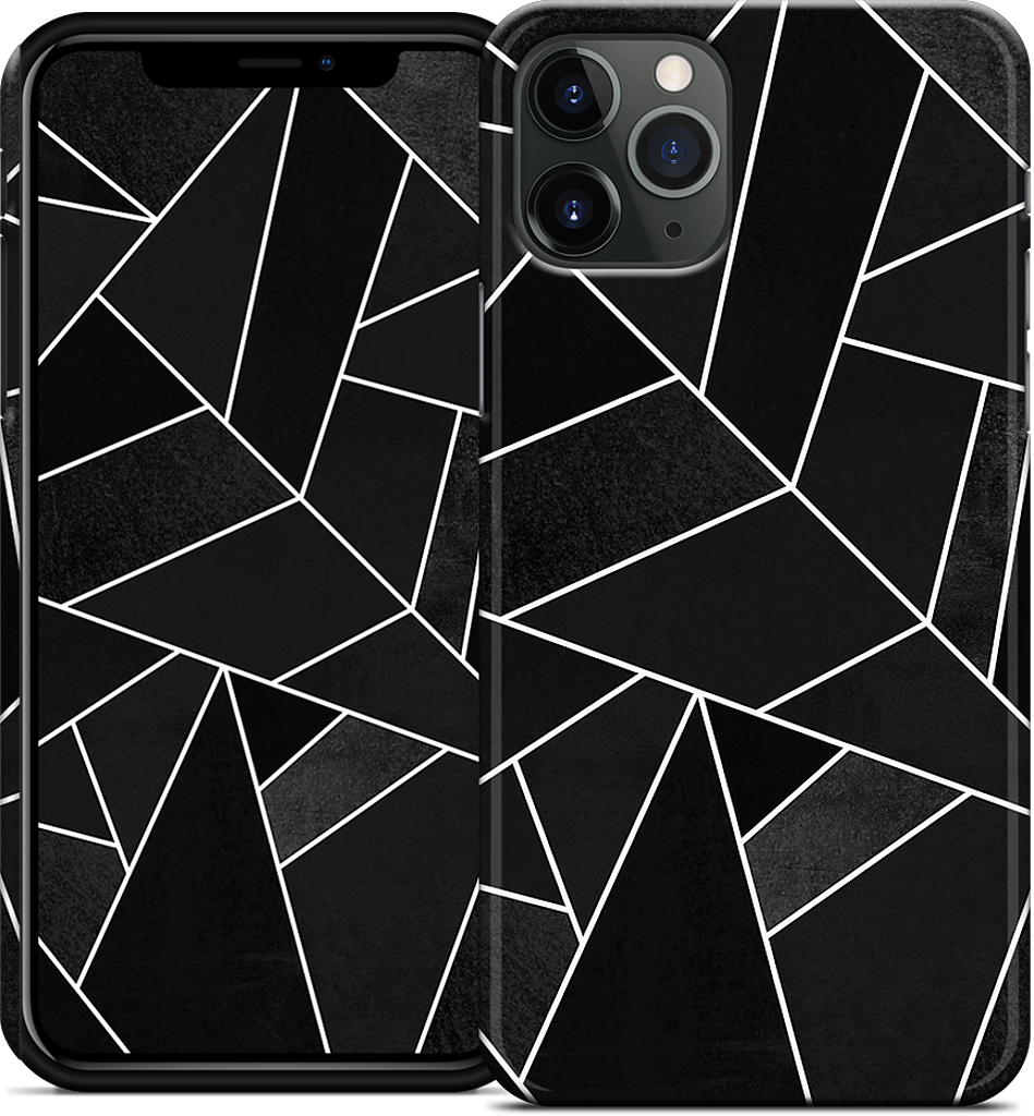 Black Stone iPhone Case