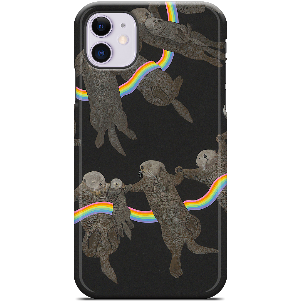 Otter Rings iPhone Case