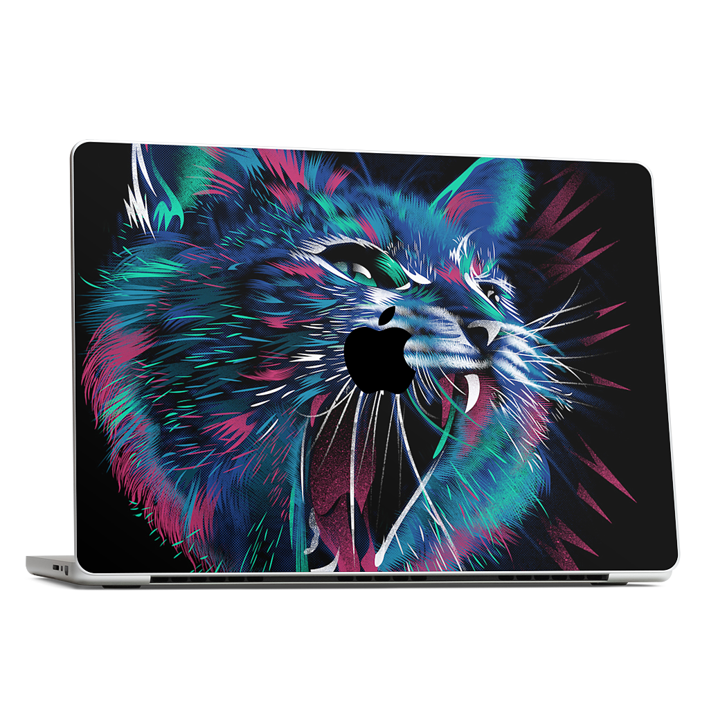 WILD CAT MacBook Skin
