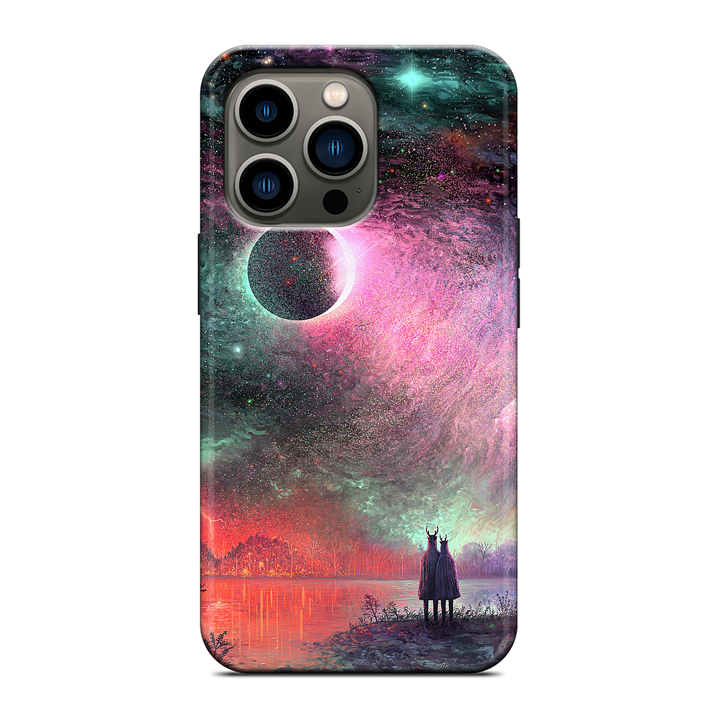 Together Through the Shifting Tides iPhone Case